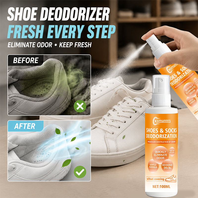 Sneaker Care Spray - Spray na zapachy stóp, dezodoryzujący środek